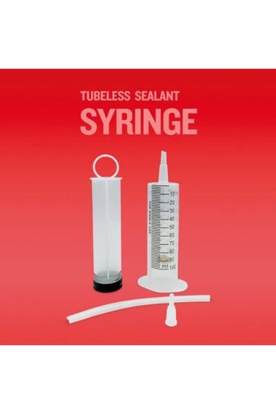 BLUBOO Blub Syringe for Tubeless Sealant Application, 100 ml