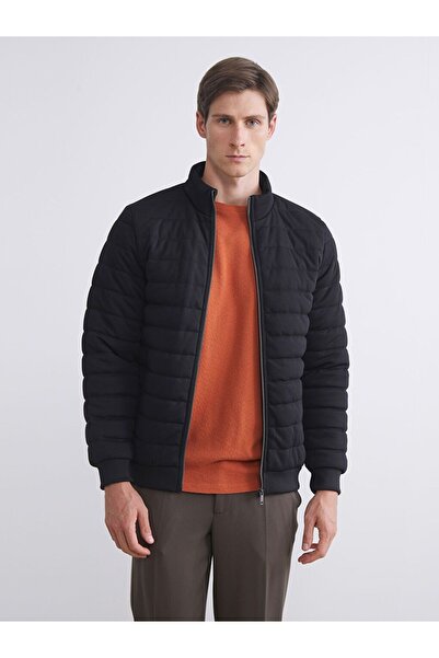 LC Waikiki Ανδρικό παλτό LCW Vision Slim Fit Stand Collar