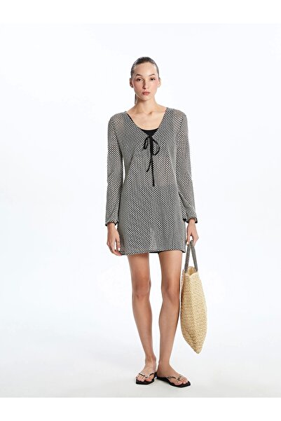 LC Waikiki Lcw Accessories Ecru Straw Women's Handbag