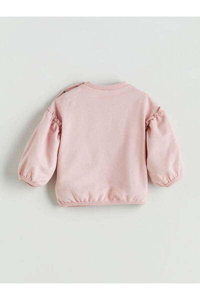 LC Waikiki Crew Neck Baby Girl Sweatshirt and Pants