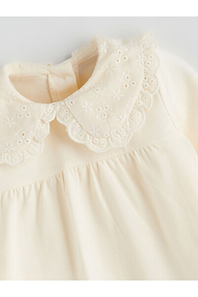 LC Waikiki Sparkling Selections from Shining Store | Baby Collar Baby Girl Sweatshirt and Leggings 2-Piece Set