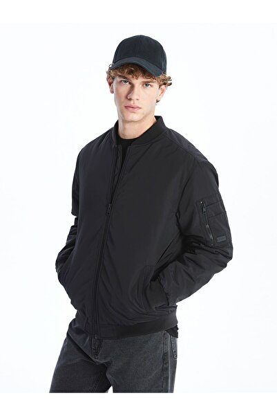 LC Waikiki Ανδρικό παλτό Bomber Standard Mold College Collar