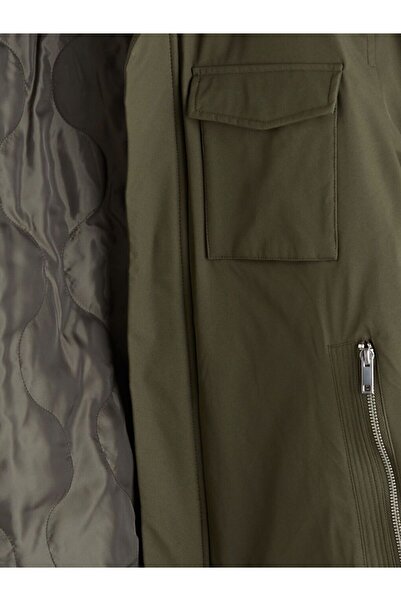 LC Waikiki Ανδρικό παλτό με κουκούλα Standard Fit