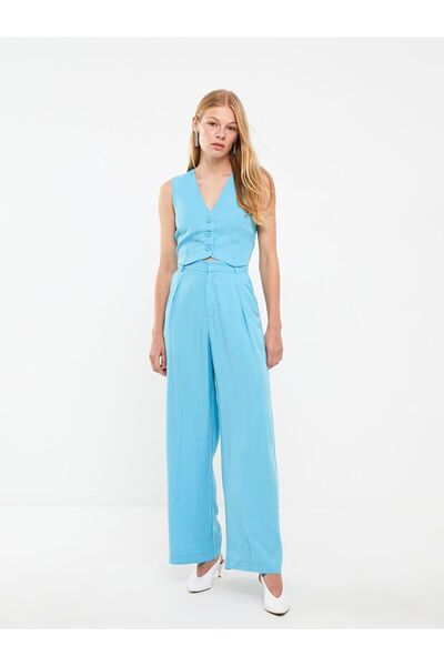 LC Waikiki Women's Comfortable Fit Straight Trousers