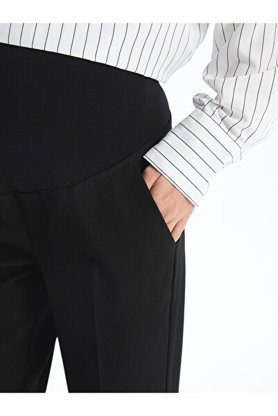LC Waikiki Slim Fit Maternity Trousers with Abdominal Panel