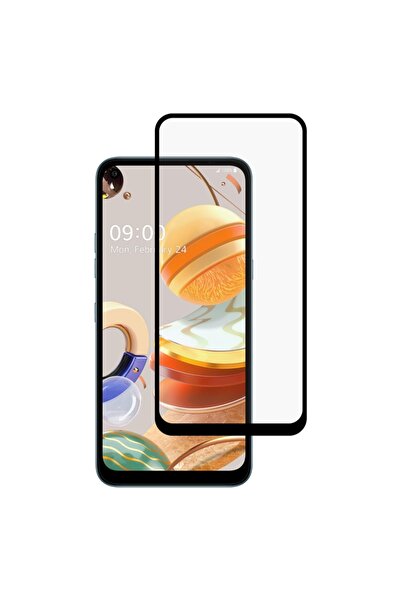 Atlas 5D Full Glue Glass Film LG K51s (Μαύρο) ATX