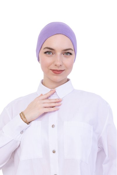 Modish Group Women's Hijab Bandana Combed Cotton Non-Slip Ready-To-Wear Shawl under Scarf Bonnet Comfortable Use