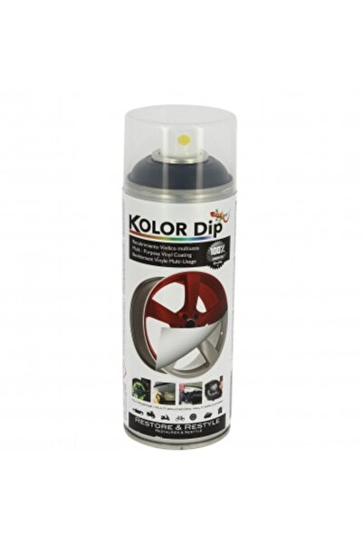KOLOR DIP Dark Grey Rubber Spray Paint 400ml Grey