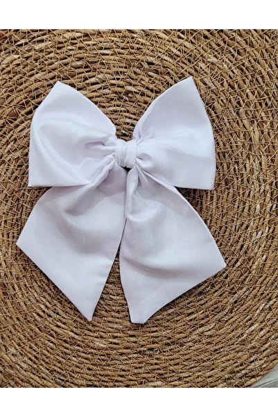 LO ADORO 20 Pieces White Bow Ribbon Buckle April 23 Buckle Girl's Buckle Clip Buckle