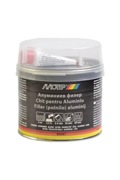 Motip fiberglass car putty 250g