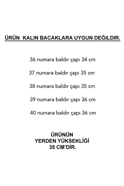 DYG STORE BEJ BAĞCIK GÖRÜNÜMLÜ ŞIK KADIN ÇİZME 200113