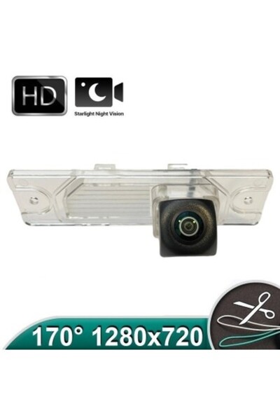Xenon Bright HD rear view camera, 170 degree angle with StarLight Night Vision Renault Koleos 2008-2015
