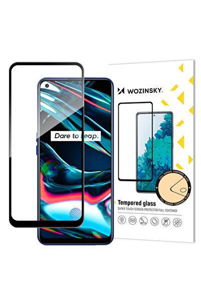 Atlas Folie de Sticla 5D Full Glue Realme 7 Pro (Negru) Case Friendly Wozinsky