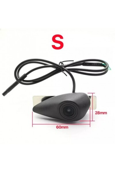 Hyundai Dedicated front camera with logo mounting, size S, dimensions 60mm x 28mm