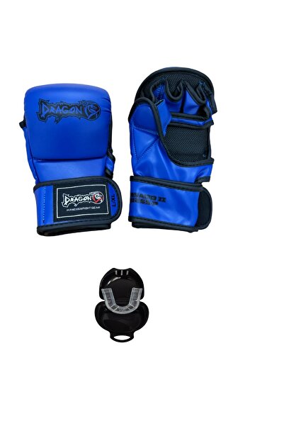 Dragondo Tornado MMA Eldiveni Giftoom Gloves Dişlik 2’li Set Profesyonel Antr...