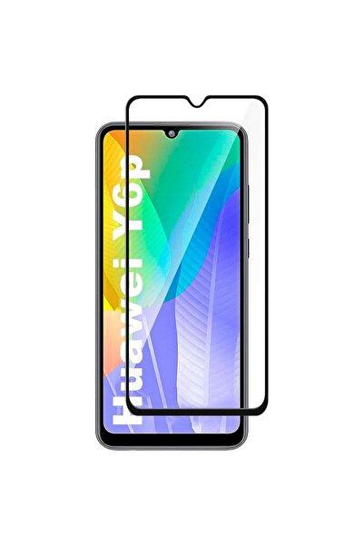 Atlas 5D Full Glue Glass Film HUAWEI Y6p (Μαύρο) ATX