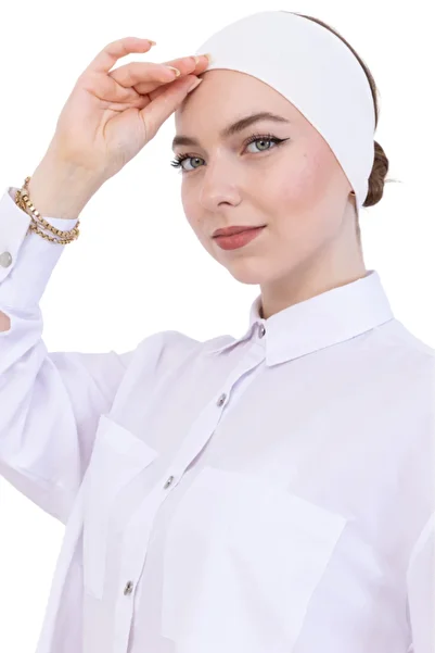 Modish Group Women's Hijab Bandana Combed Cotton Non-Slip Ready-To-Wear Shawl under Scarf Bonnet Comfortable Use