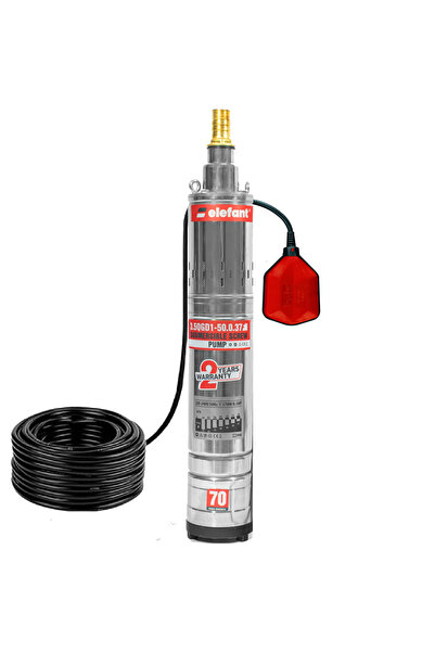 elefant Pompa submersibila cu plutitor 3.5QGD1-50.0.37F, 30 L/min , 370 W