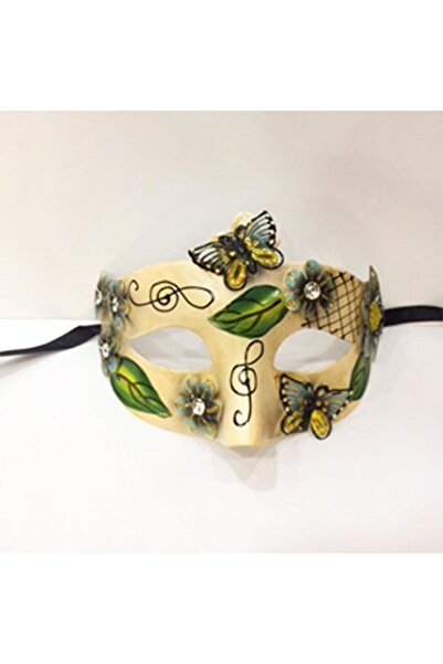 ETT قناع حفلة الفراشة الخضراء