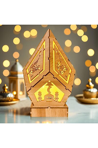 OEM Lampă de masă în stil islamic, alimentată cu baterii, [Clasa energetică A...