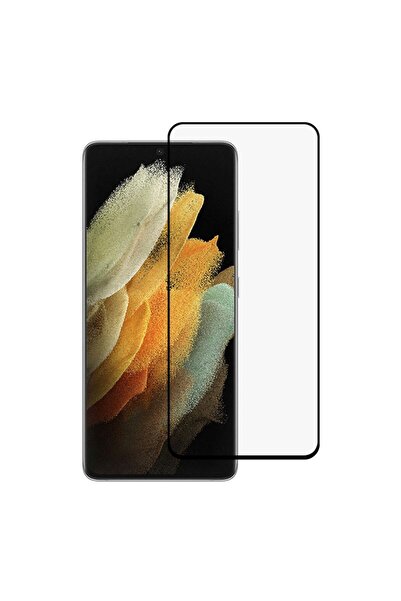 Atlas Folie de Sticla 5D Full Glue Ceramic SAMSUNG Galaxy S21 Ultra (Negru)