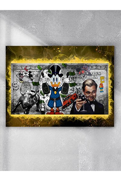 Postermanya Para Hayalleri, Zenginlik, Servet, Dolar Motivasyon Poster - Afiş...