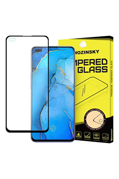 Atlas Folie de Sticla 5D Full Glue Oppo Reno 3 Pro (Negru) Case Friendly Wozi...