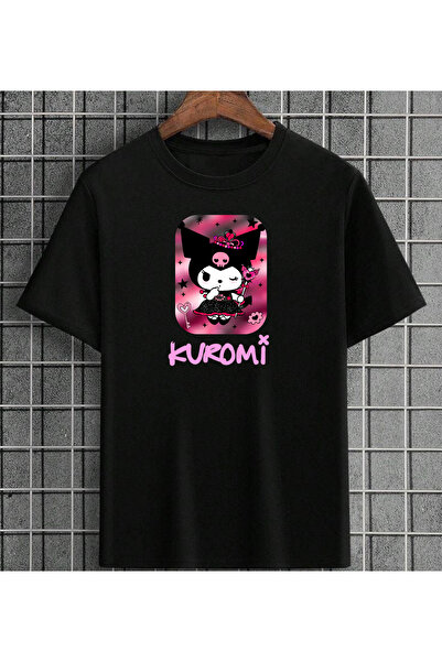 lovver تي شيرت مطبوع بتصميم كورومي متميز