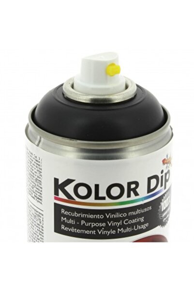 KOLOR DIP Dark Grey Rubber Spray Paint 400ml Grey