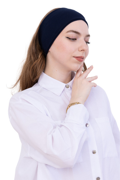 Modish Group Women's Hijab Bandana Combed Cotton Non-Slip Ready-To-Wear Shawl under Scarf Bonnet Comfortable Use