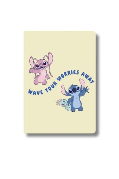 KESKİN COLOR Keskin Color Licensed Stitch Wave Your Worries Away 80 Sheets A5 Notebook