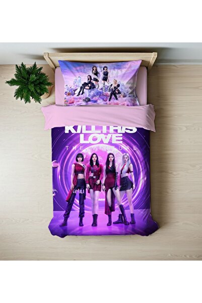 Home Duvetcoverhome Single Size Cartoon Characters 3D Digital Printed Bedding Set