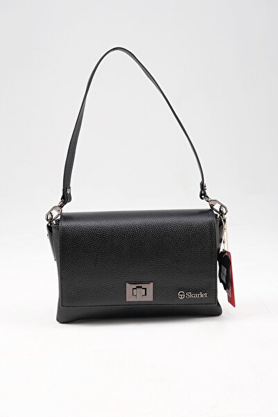 Skarlet حقيبة كتف نسائية من الجلد الطبيعي