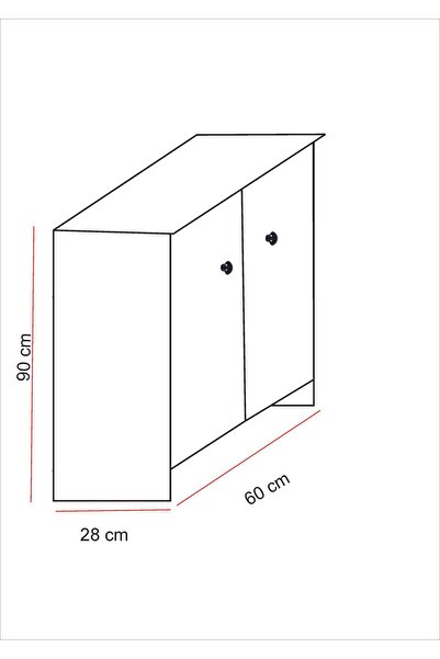Genel Markalar Çok Amaçlı Dolap ayakkabılık