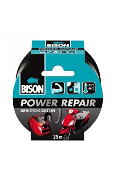 Bison Power Repair Textured Adhesive Tape Black 50mmx25m