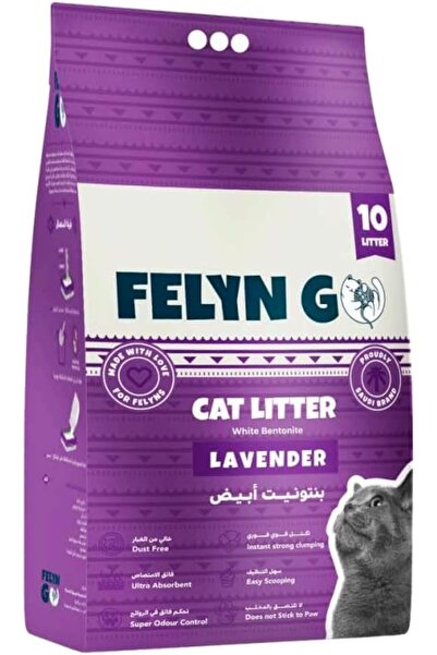 Felyn Go رول باق رمل للقطط برائحة الالفندر 10 لتر