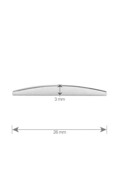 Mega Drive Car ornament 3D Letter U 26 MM Chrome