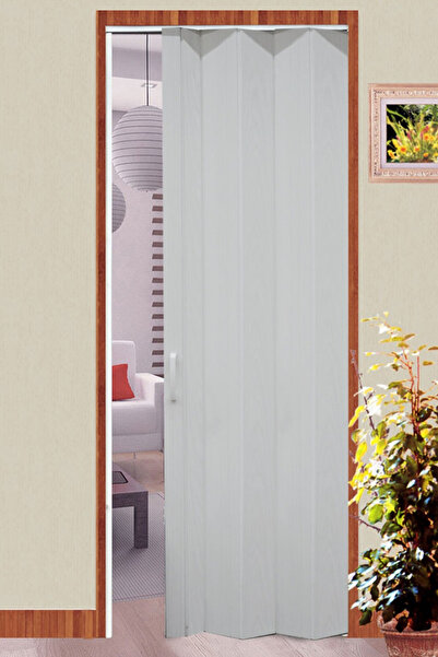 homenter Katlanır PVC Beyaz Akordiyon Kapı - 85x203 cm