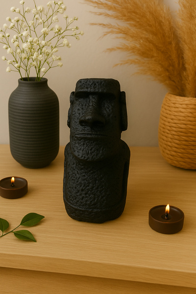 ZEROXO Moai Biblo - Paskalya Adası Biblo Heykel