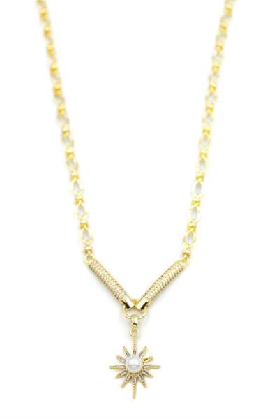toyigoo North Star Necklace - Gold
