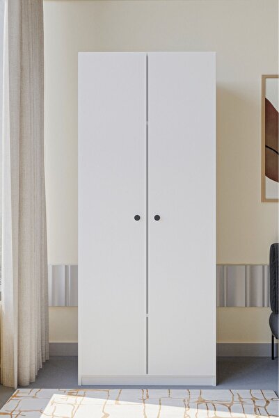 Genel Markalar elbise dolabı 2 kapaklı