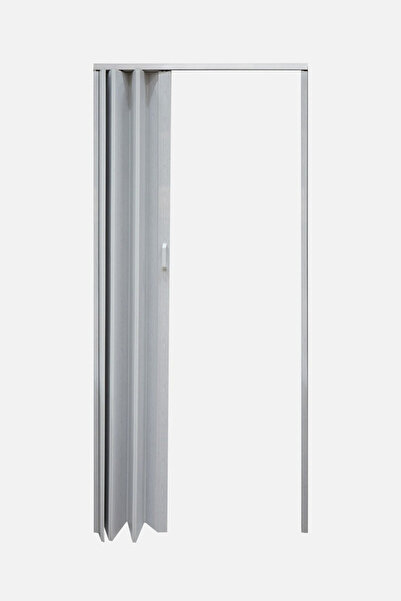 homenter Katlanır PVC Beyaz Akordiyon Kapı - 85x203 cm