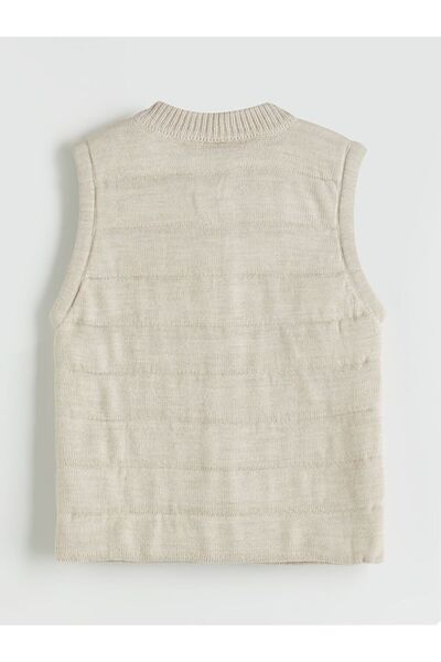 LC Waikiki LCW Kids Bisiklet Yaka Erkek Çocuk Fermuarlı Yelek