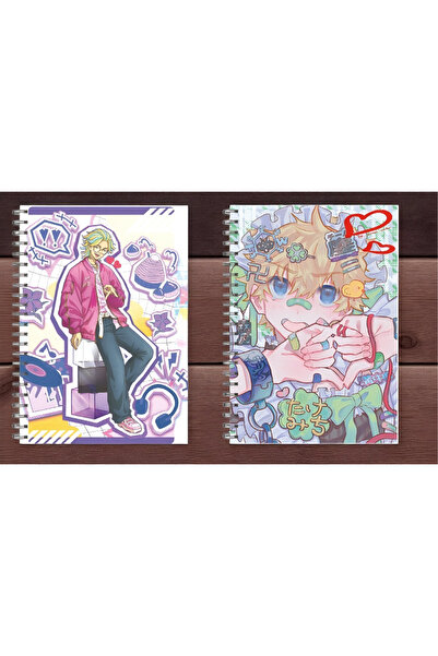 nihonwosekai Tokyo Revengers 2 Pcs A5 Size Anime Spiral Notebook 50 Sheets