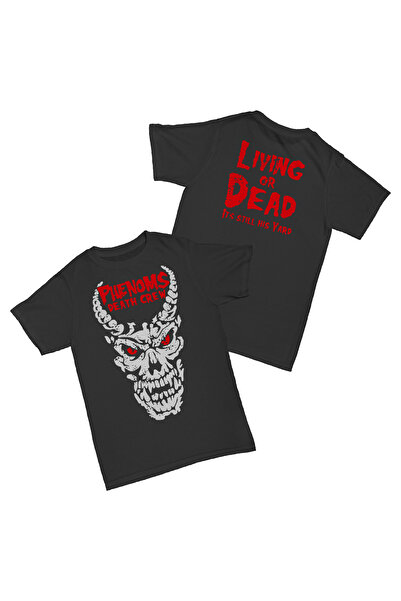 l'eivor The Undertaker Deadman Printed Cotton T-Shirt
