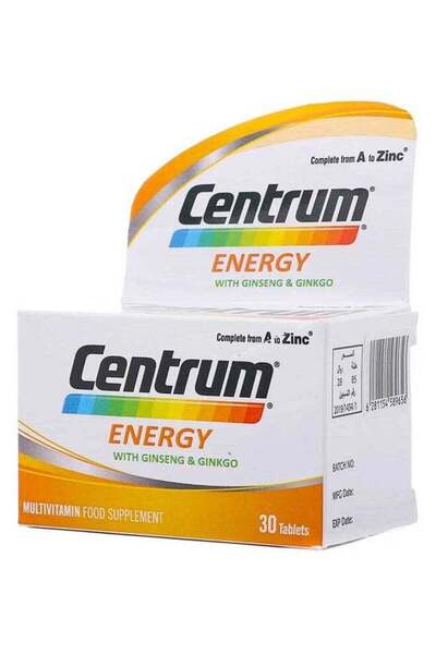 Centrum Energy Multivitamin - 30 Tablets