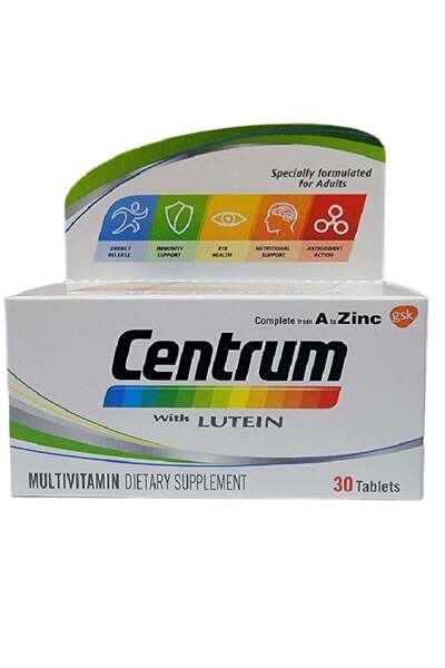 Centrum Lutein Tablets - 30 Tablets