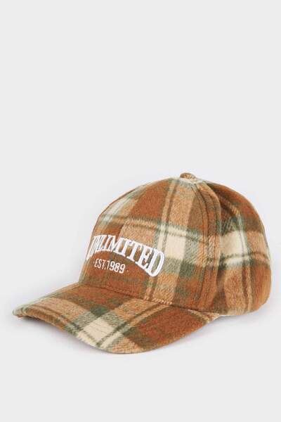 DeFacto Men's Cotton Cap Hat E9963Axns