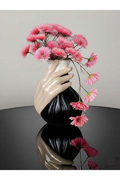 KANERUZ El Figürlü Tarz Vazo Dekoratif Obje, Dekoratif Eşya, Biblo, Hediyelik