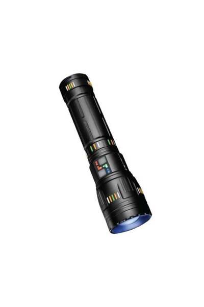 CG ELECTRONICS DENX ZOOM WHITE LASER FLASHLIGHT 3600LM,100W, 24000 MAH BATTERY CAPACITY 6-8 HOURES